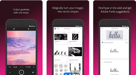 Adobe capture - aplikasi menggambar di android